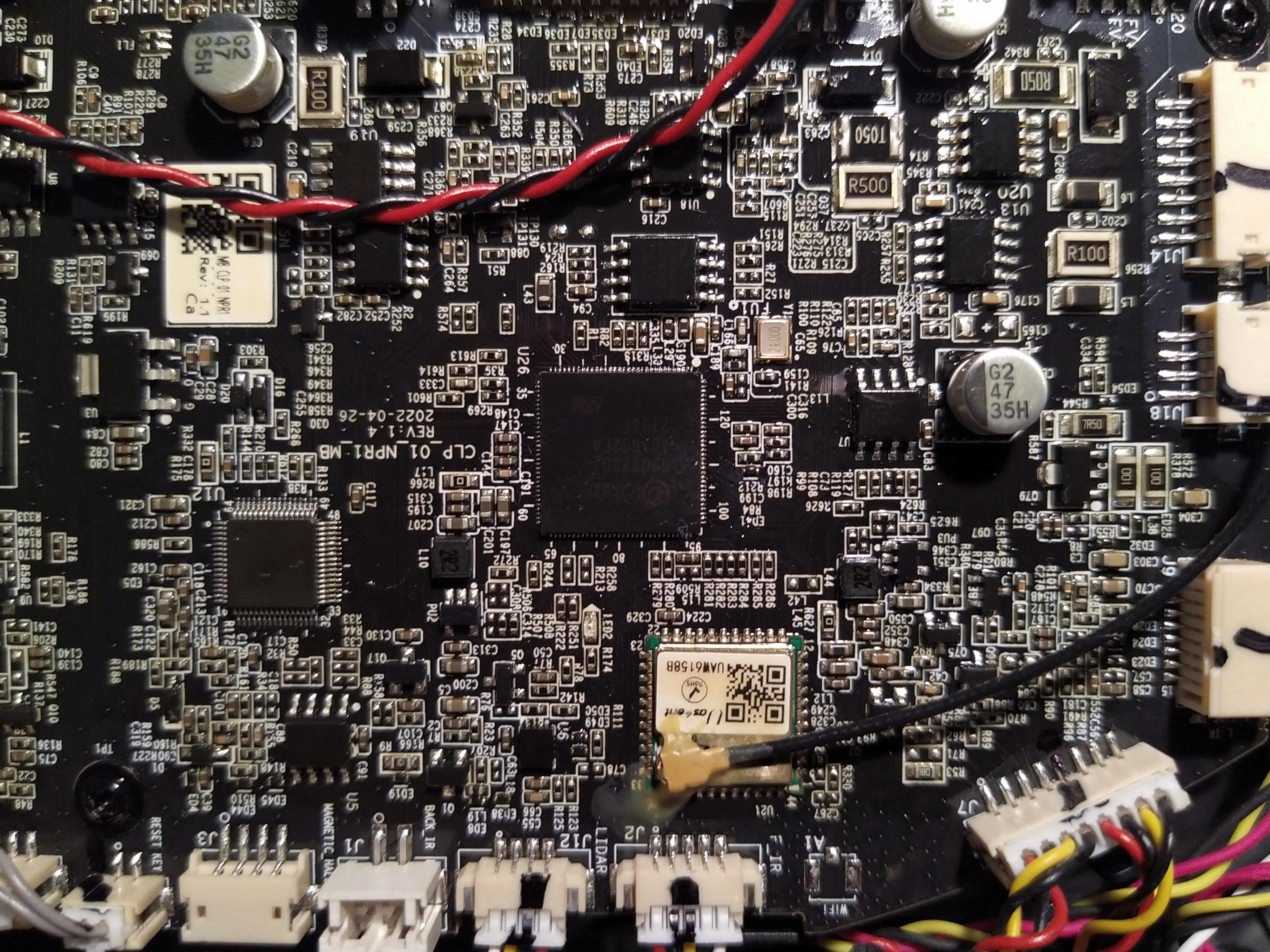 Detailed mainboard image