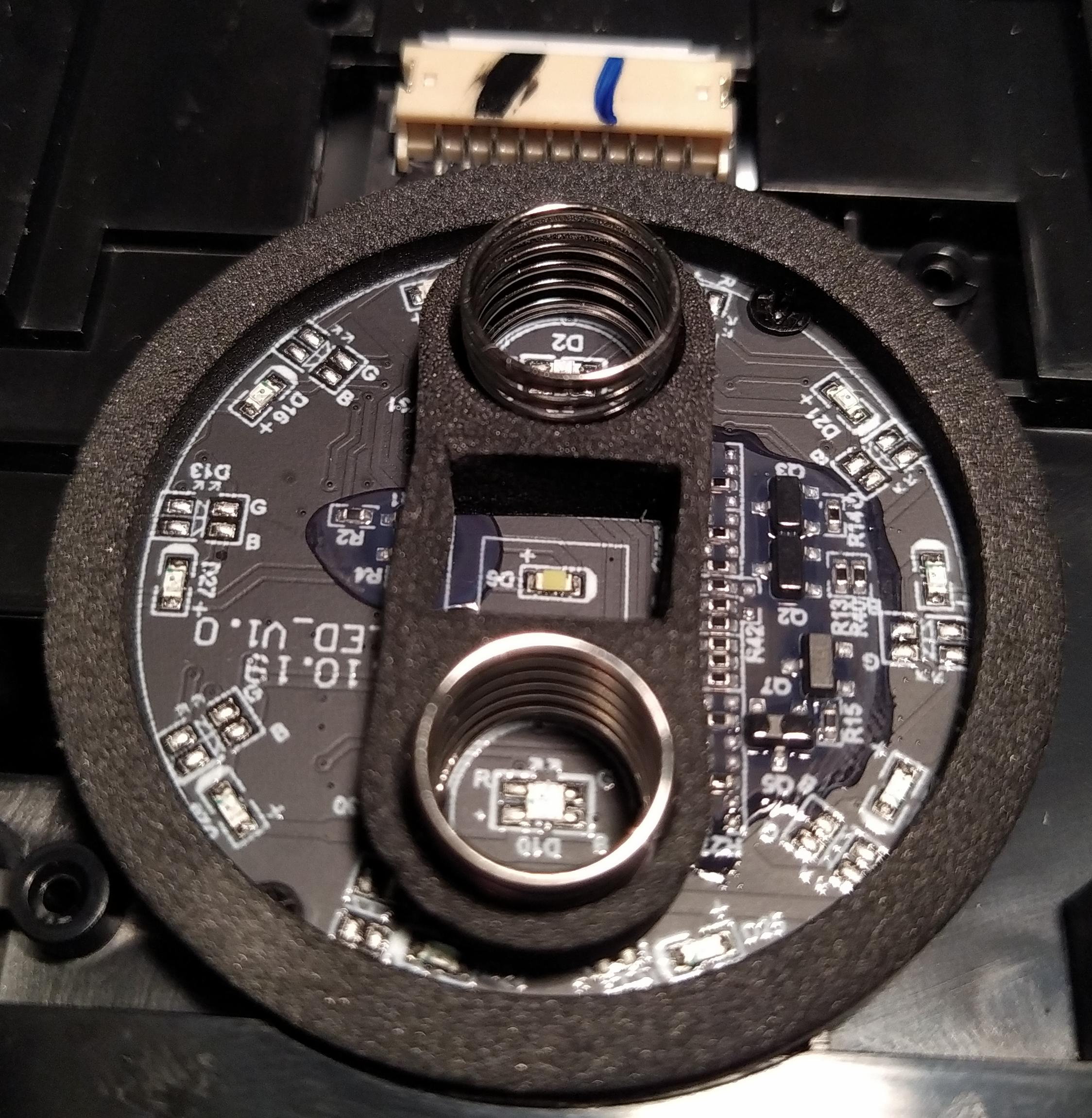 on-off and home button mainboard detailed